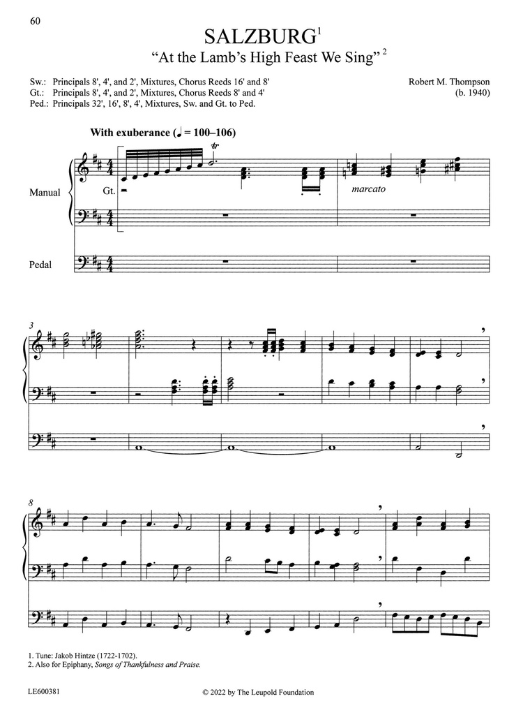 Favorite Hymn Settings for the Church Year Vol. 5: Easter