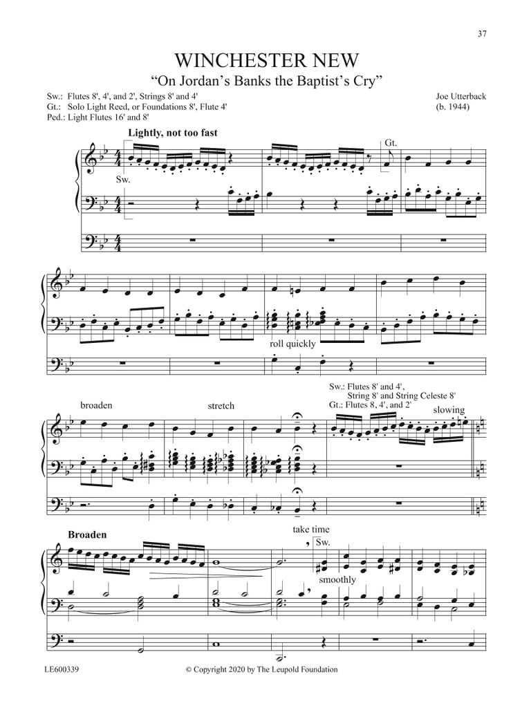 Jazz Hymn Preludes Vol. 1: Advent