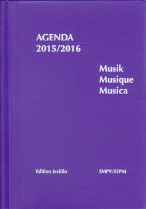 Agenda 2015/2016 Musik / Musique / Musica