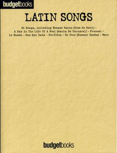 Latin Songs - Budget Books