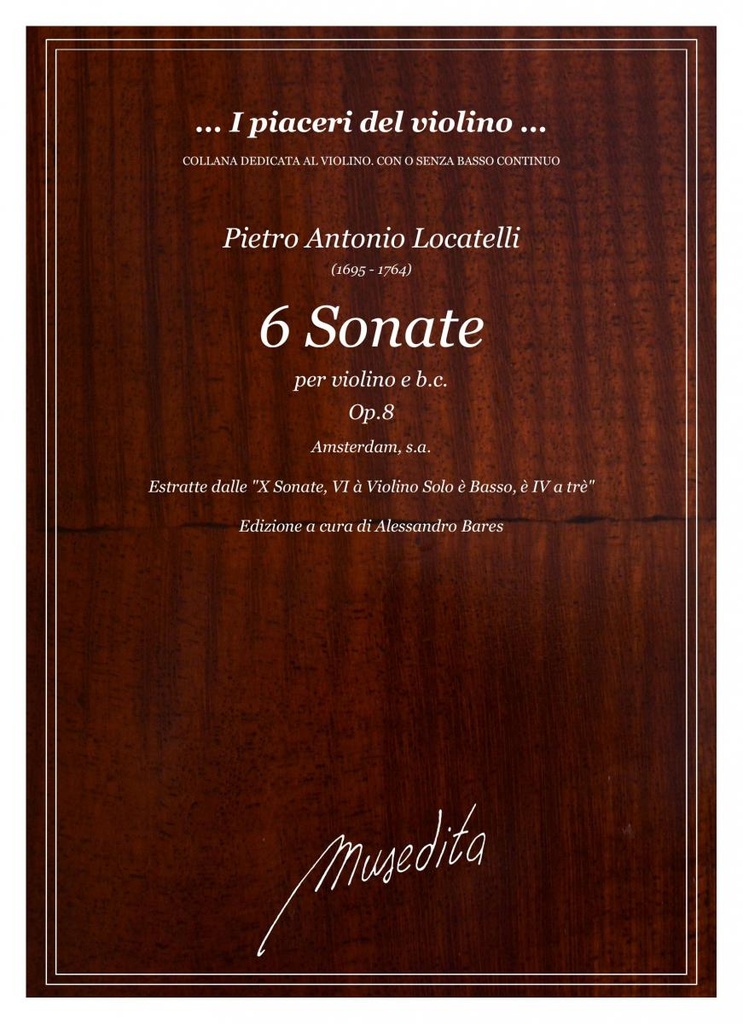 6 Sonate op. 8