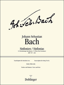 [06-00043] 15 Sinfonien BWV 787-801 (Inventionen)
