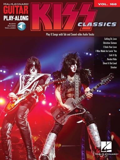 [272613] Kiss - Guitar Play-Along Vol. 168