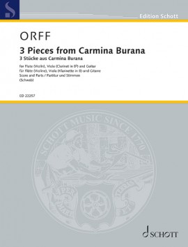 [400682] 3 Pieces from Carmina Burana