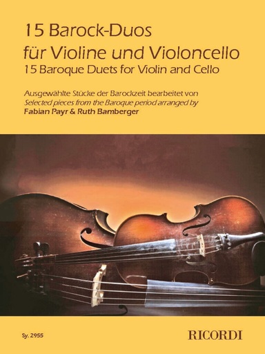 [401942] 15 Barock-Duos für Violine und Violoncello