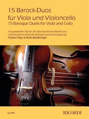 [401943] 15 Barock-Duos für Viola und Violoncello
