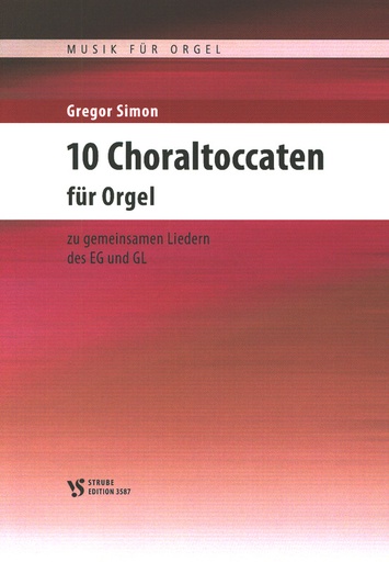 [402670] 10 Choraltoccaten für Orgel