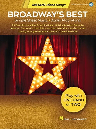 [403734] Broadway's Best - Instant Piano Songs