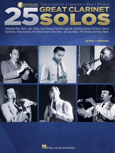 [404528] 25 Great Clarinet Solos