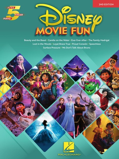 [405025] Disney Movie Fun - Five-Finger-Piano