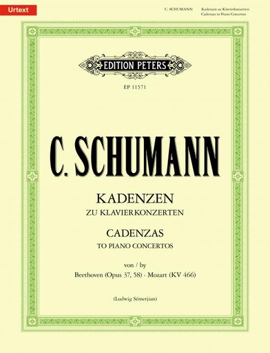 [405030] Kadenzen zu Klavierkonzerten (Beethoven op. 37, 58 + Mozart KV 466)