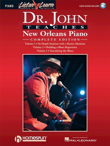 [405144] Dr. John teaches New Orleans Piano - Complete Edition