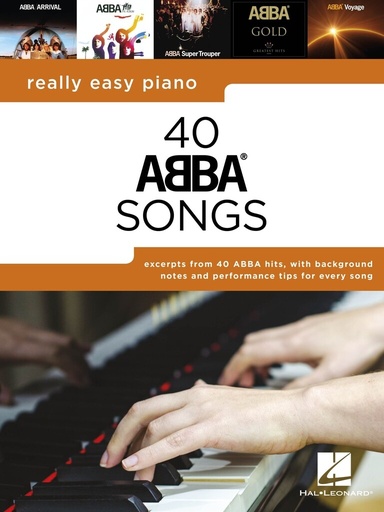 [500083] 40 ABBA Songs - Really Easy Piano