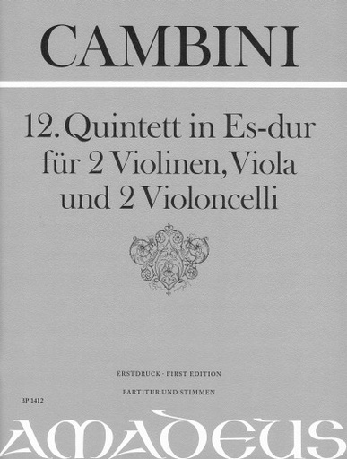 [182334] 12. Quintett Es-Dur
