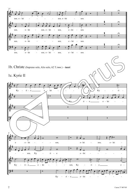Seconda Messa G-Dur (1760)