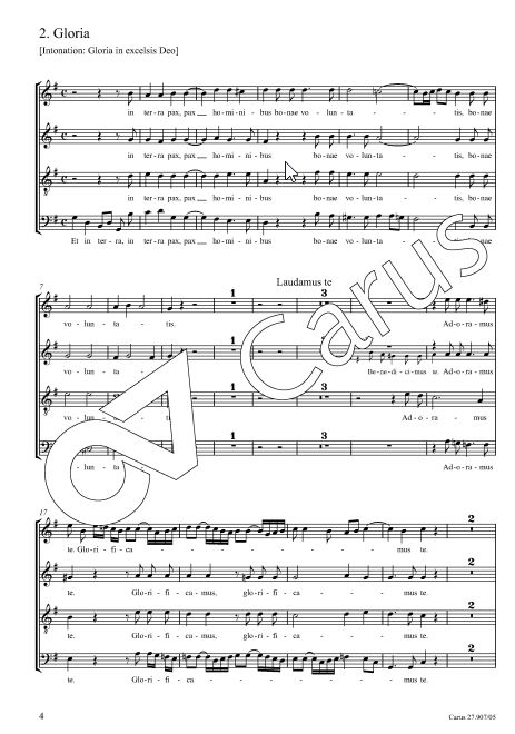 Seconda Messa G-Dur (1760)