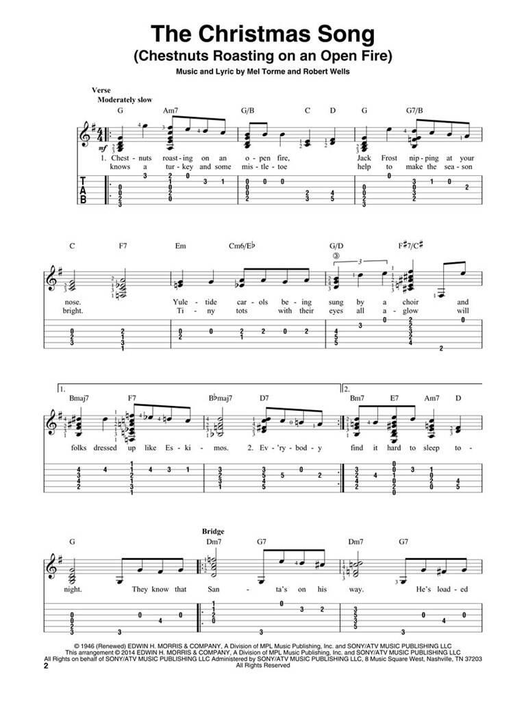 Jazzy Christmas - Beginning Solo Guitar