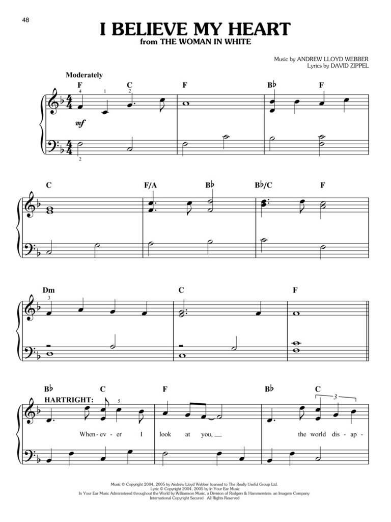 The Andrew Lloyd Webber Sheet Music Collection