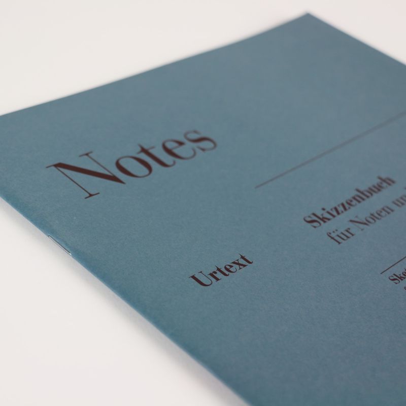 Notenheft - Skizzenbuch -14 Systeme