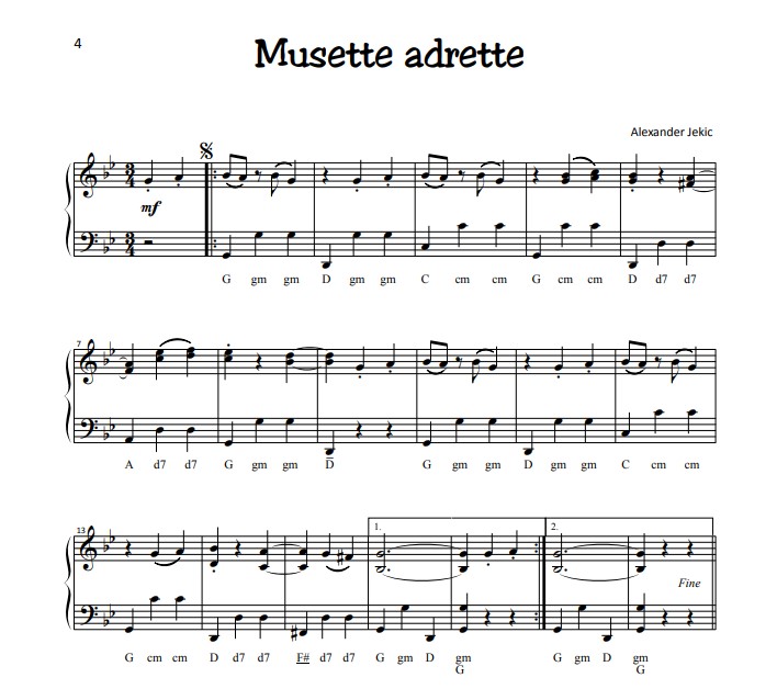 Musette Bleu - Deuxième Niveau