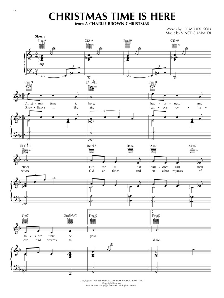 Music from Peanuts Holiday Specials