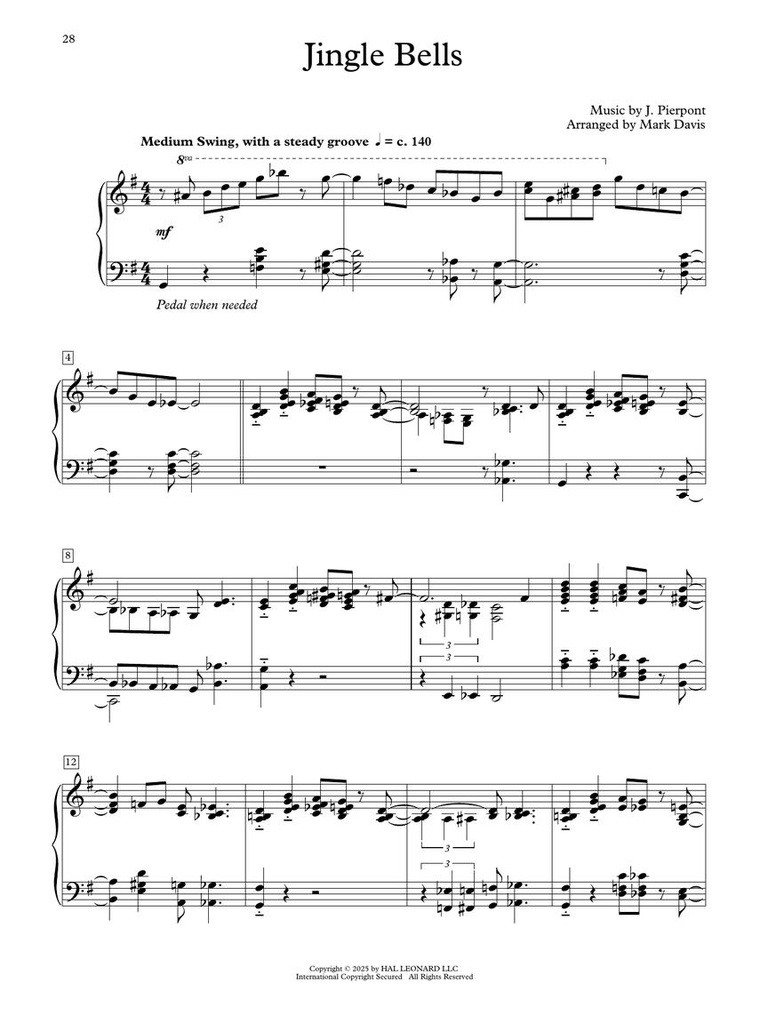 Christmas Imaginations for Piano Solo