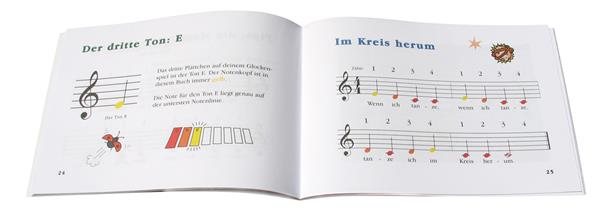 Buntes Glockenspiel-Set