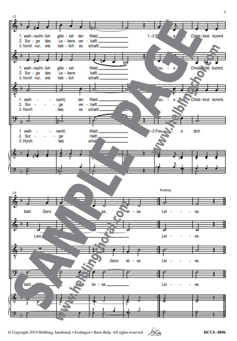 Leise rieselt der Schnee