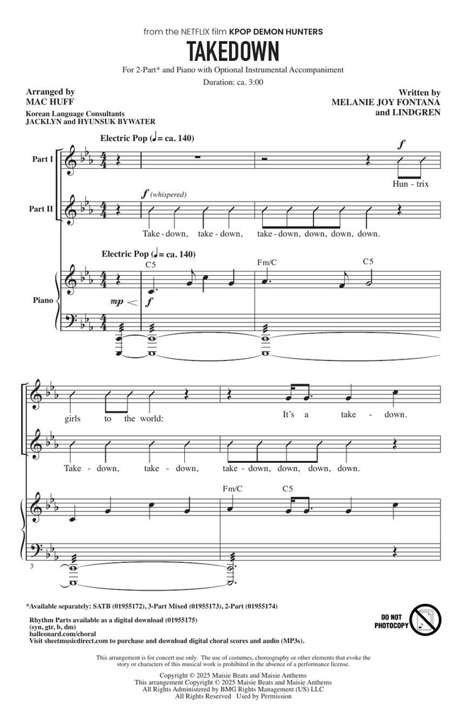 Takedown (KPop Demon Hunters)