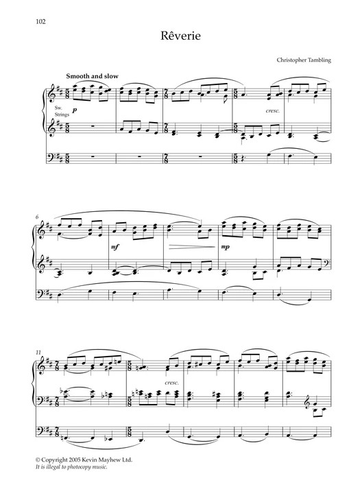 Selected works for organ