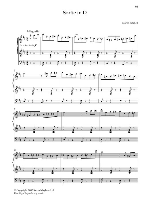 Selected works for organ