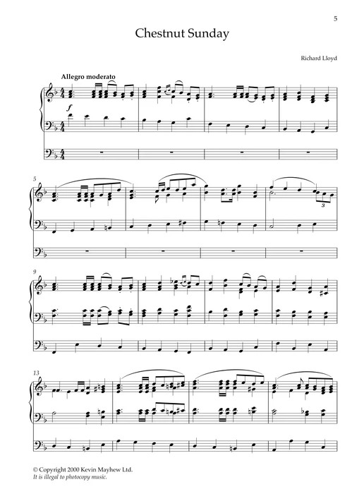 Selected works for organ