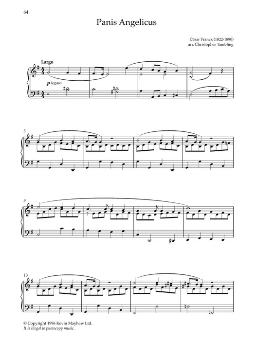Baptism & Confirmation Music for Manuals