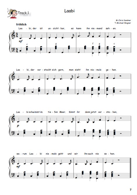 Stupsnasen lernen Akkordeon Band 2