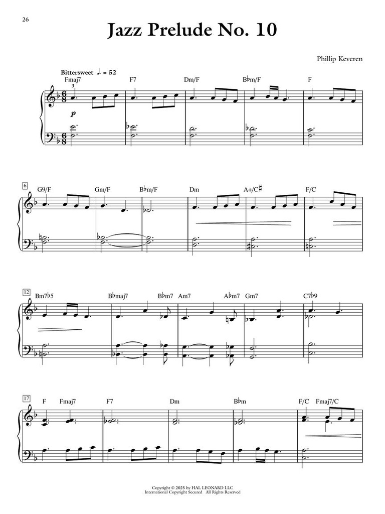 Jazz Preludes for Piano