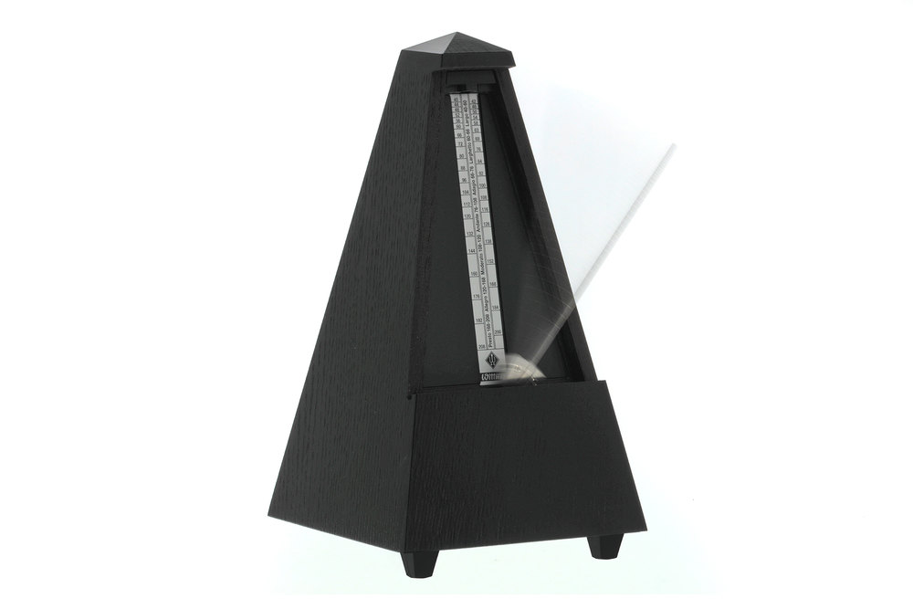 Wittner Metronom Eiche schwarz matt