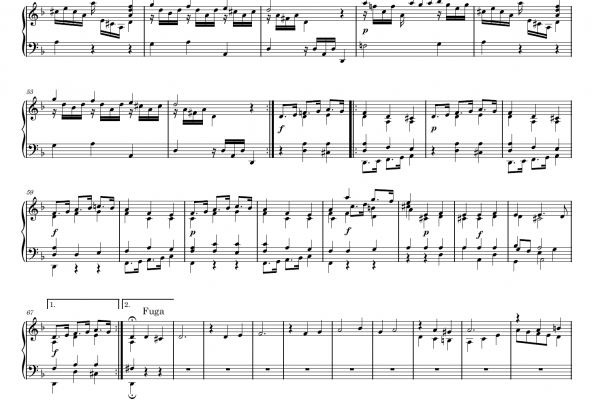 Zwei Chaconnes BWV 1178+1179