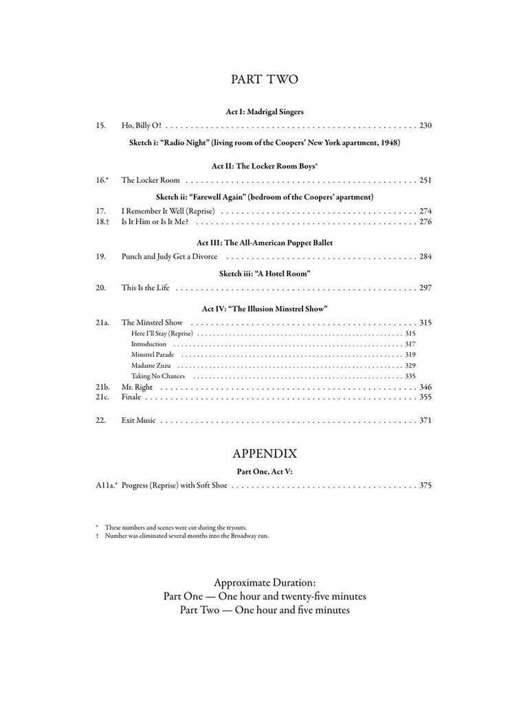 Love Life - A Vaudeville in Two Parts