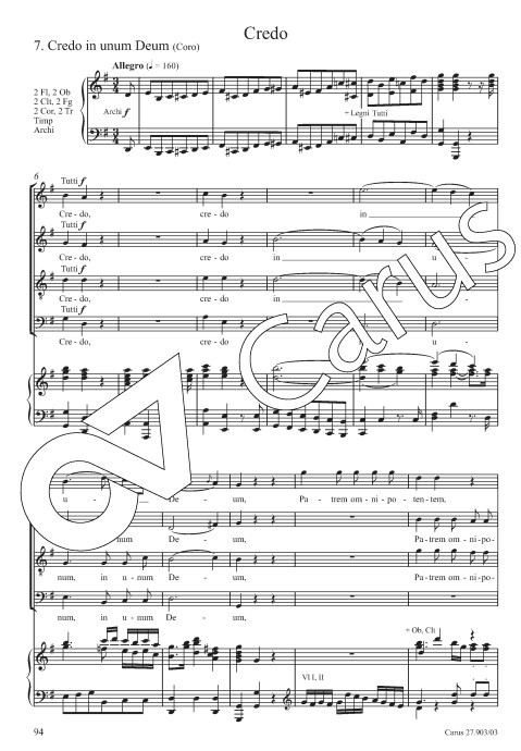 Messe solennelle in d