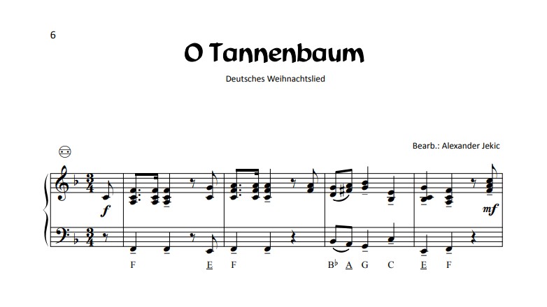 Weihnachtslieder im klassischen Satz