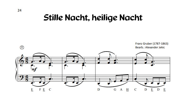 Weihnachtslieder im klassischen Satz