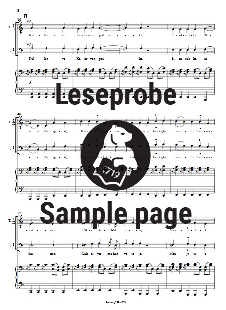 Kullervo op. 7 - Sätze III und V