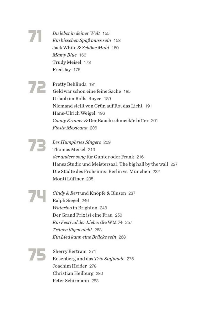 Spaß muss sein - Die Schlagerwelt der Siebziger