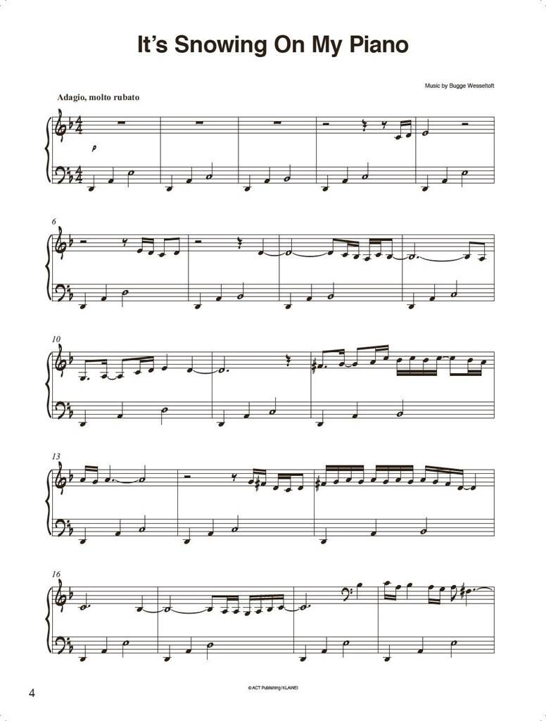 It's snowing on my Piano