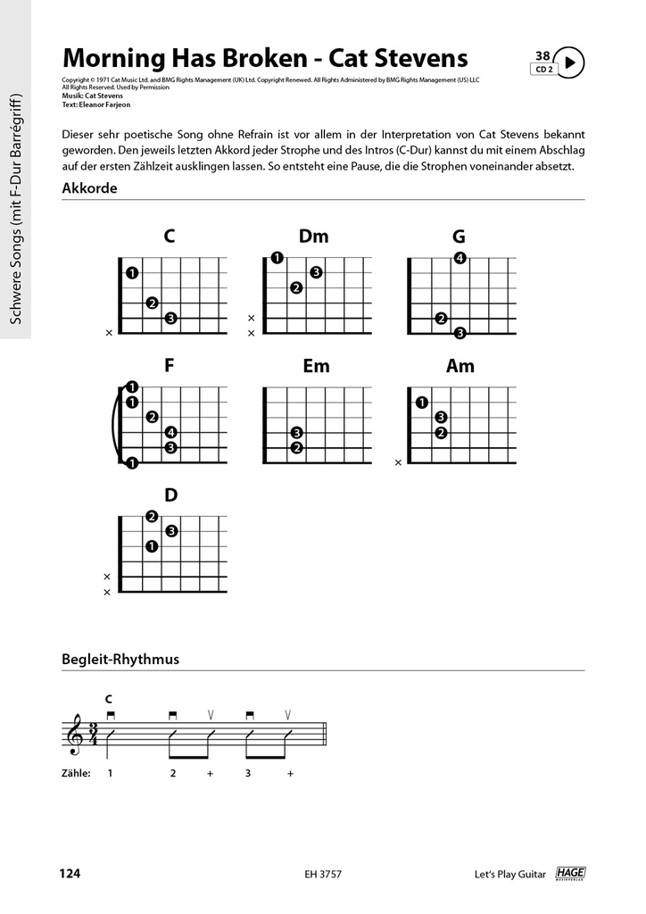 Let's play Guitar Bd. 1 - Songbook und Gitarrenschule