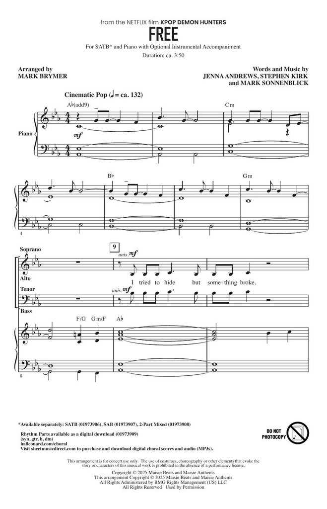 Free (KPop Demon Hunters)