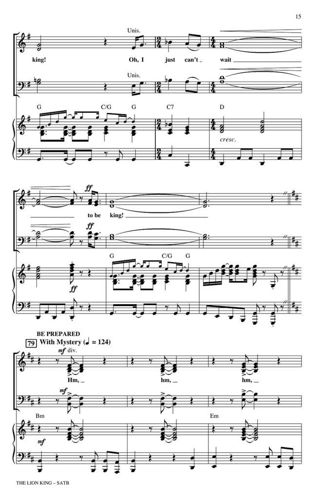 The Lion King - Medley
