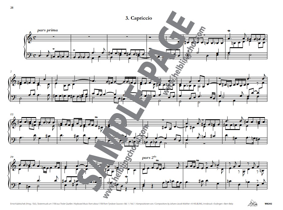 Tastenmusik um 1700 aus Tiroler Quellen Band 1