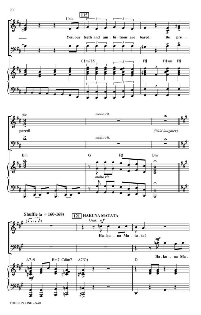 The Lion King - Medley