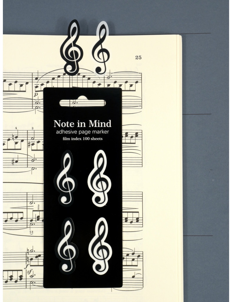 Page Marker Violinschlüssel